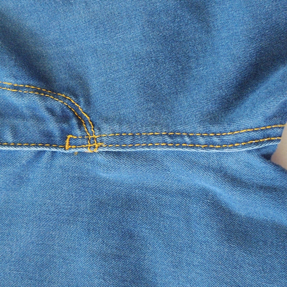 Free People Destroyed Long & Lean Jeggings  Size 31 - Picture 13 of 14